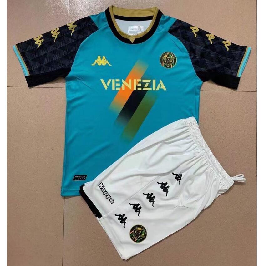 Kids Venezia FC 2021/22 Third Away Soccer Kits Shirt with Shorts